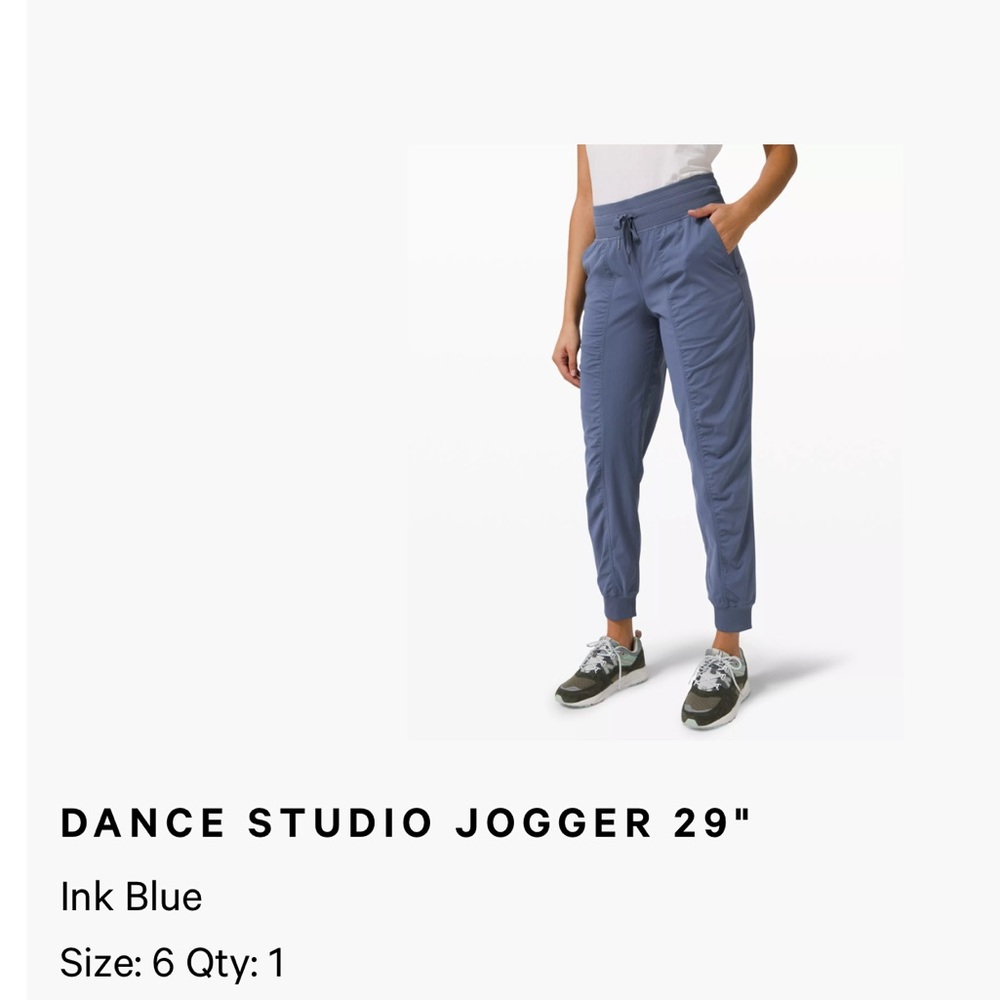 Lululemon dance studio jogger 29”